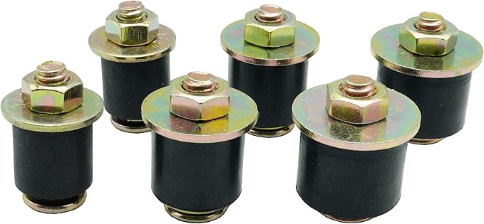 3 Sizes (6pcs) Rubber Expansion Plug, Fit Hole Size: 3/4"~1-1/8" (19mm~28mm) Automotive Rubber Freeze Plug