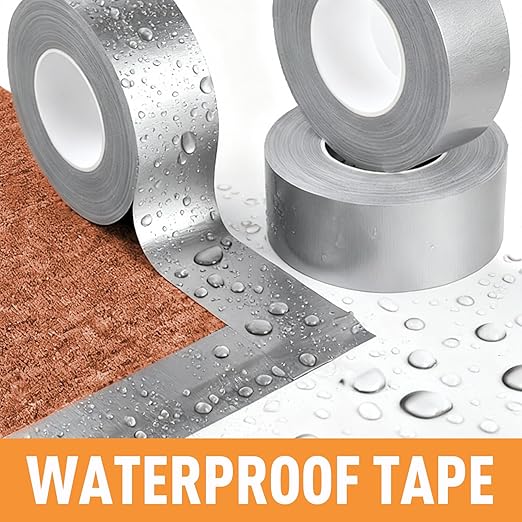 10 Pack Duct Tape Bulk, 9 Mil Thickness 1.88" x 30 Yards Duct Tape Heavy Duty, Strong Adhesive Silver Waterproof Tape for Indoor Outdoor Repairs Tear by Hand