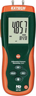 Extech HD750 Differential Pressure Manometer - 5PSI