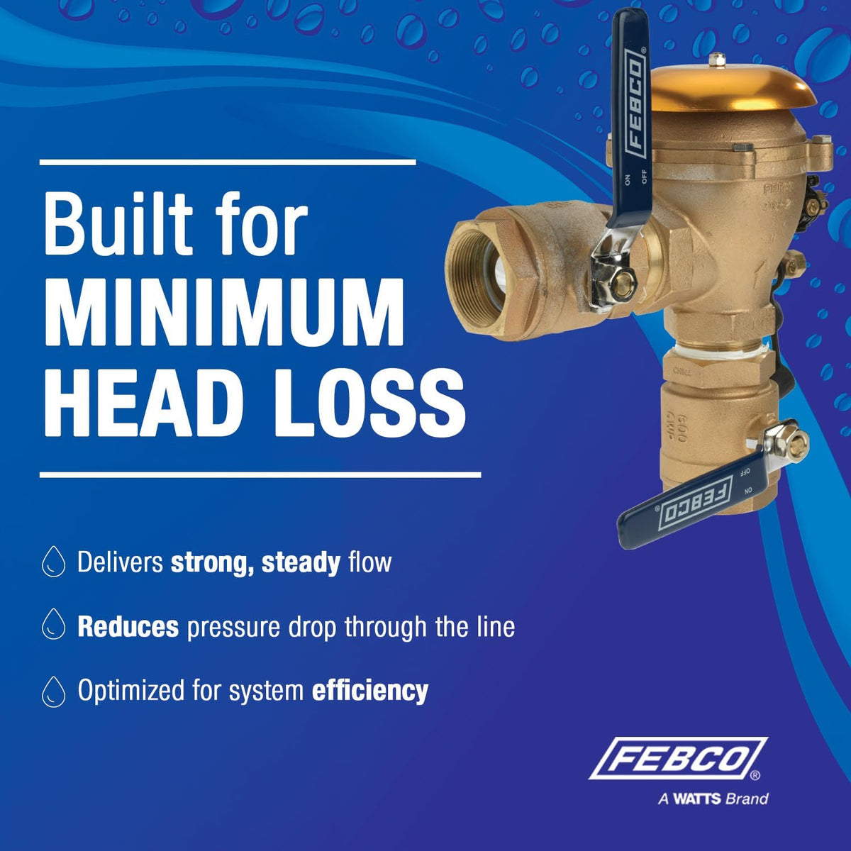 Febco 765 Bronze Pressure Vacuum Breaker Backflow Preventer 1-1/2" Inlet Spring-Loaded Check Valve, 150 PSI Max, NPT Connections, Freeze Sensor, Irrigation and Industrial Use, Quarter Turn Shutoff