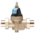 Watts LFN45B Series 3/4" Lead-Free Cast Copper Silicon Alloy Water Pressure Reducing Valve, Double Union Solder Inlet and Outlet, Elastomer Disc, Adjustable Pressure 25 to 75 psi, Maximum 400 psi