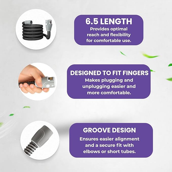 (Lullapad) Climate-Line Air Tube Replacement Compatible with Air-sense 10 and Air curve 10