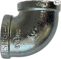 5 Pack BMI 3/8 Inch Galvanized 90 Degree Elbow, 150#, UL/FM, 36303