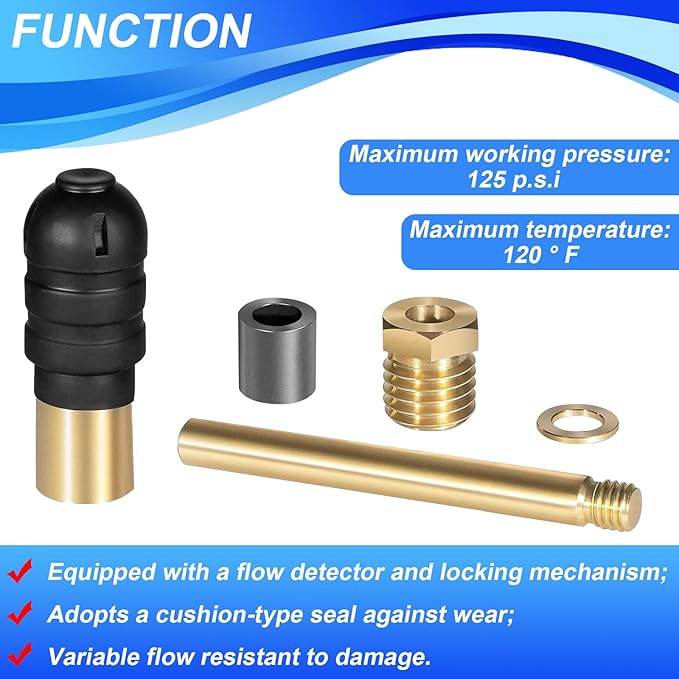 RK-Y34 Repair Kit Y34 Lowa Brass Hydrant Upgraded Repair Kit Fit for Woodford Model Iowa Y34 Yard Hydrant, Replace for Y34LL-8, Y34-1, Y34-3 and Y34-6-HN