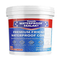 Polyurethane Waterproof Coating, 51 OZ, White, Rubber Coating Multi-Surface Leak Repair Roof, Gutter, Chimney, Basement, Indoor and Outdoor Liquid Water Proof Sealant Coating