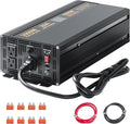 VEVOR 2000W Sump Pump Battery Backup with LCD, Automatically Shifts to Inverter Power Ensuring Uninterrupted Operation, Essential for Emergencies & Power Failures