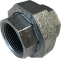 2 Pack BMI 1-1/2 Inch NPT Galvanized Union, 150#, UL/FM
