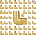 SUNGATOR 50-Pack 3/4" Pex 90 Degree Elbow, No Lead Brass, Pex Fittings 3/4 Inch Elbow, NSF, UPC Certified