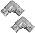 AP-10823 EMT to EMT Conduit Inside Pulling Elbow, 1 inch, Right Angle Conduit Bend Connector, Combo Head Set Screw, Zinc Die Cast, Pulling Elbow