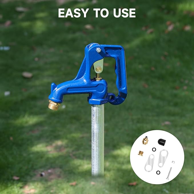 Roastove Yard Hydrant Repair Kit, Frost Proof Outdoor Faucet Replacement Parts with Plunger & Seals