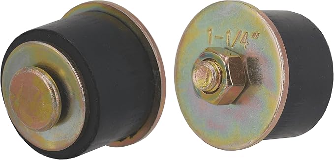 Automotive Neoprene Expansion Plug 1-1/4 inch to 1-3/8 inch (31mm -34mm),4 pack Rubber Freeze Plug, Replace 58251 570-007.1 02601