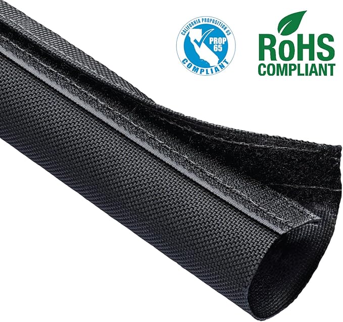 Electriduct 2 Inch HVAC Protective Sleeve Wrap Around Existing Foam Insulation UV Weather Resistant Outdoor Pipe Protection Cover for Heat Pump A/C Air Conditioning Copper Line Sets - 150 Feet