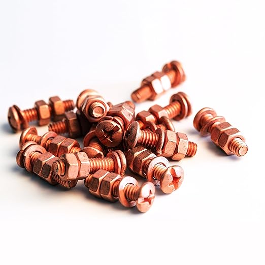 uxcell 100Pcs M12 Flat Washer Copper Washer Sealing Rings, 12mm ID 18mm OD 1mm Thickness Copper Crush Washers Metric Sealing Gasket for Plumbing Machinery Automotive