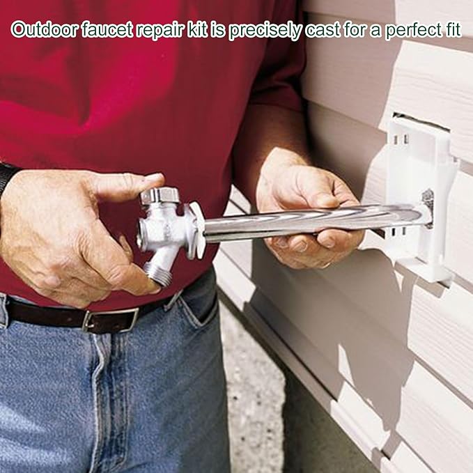 for 630-7500 Vacuum Breaker Repair Kit, for Outdoor Faucet 300/400/500 Wall Hydrant, Pressure Vacuum Breaker Outside Faucet Wall Hydrants Replacement Plunger Assembly