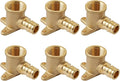 SUNGATOR 6 Pack PEX A Expansion 1/2" x 1/2" Female NPT Drop Ear Elbow, ASTM F1960 ONLY For Pex-A Tubing