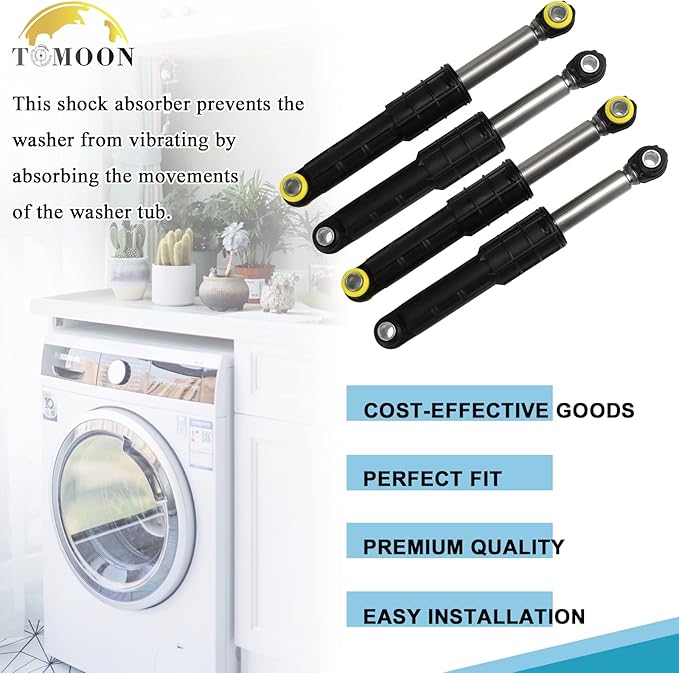 TOMOON DC66-00470B DC66-00470A Washer Shock Absorber Compatible with Sam.sung Washing Machines - Replace DC66-00650C DC66-00650D DC66-00343A AP4206426 2020946