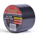 TAPEBEAR Corrosion Protection Pipe Tape, Wrap Pipe Tape for Drain Pipe, Metal & Electrical Piping, Anti-Corrosion Water Leak Proof PVC Tape, 3 Inch X 33 Yds, Black
