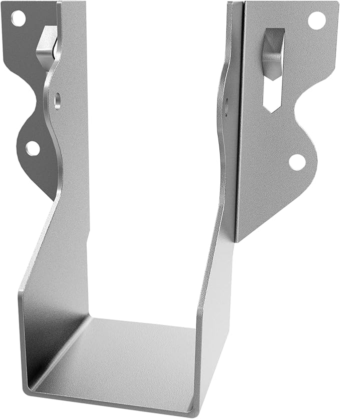 20 Pcs LU24 2X4 Joist Hanger Tie Brackets Galvanizing Face Mount Joist Hangers for Wood Hurricane Ties Widely Applicable Rafter Ties