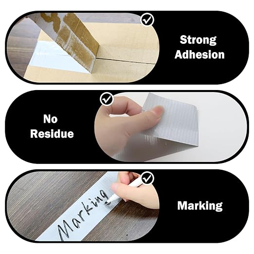 Eliamo 24 Pack Duct Tape, 2 Inch X 720 Yards Heavy Duty Waterproof Silver Duct Tape Bulk, Strong, Easy Tear, No Residue for Indoor Outdoor Repairs, DIY, Crafts
