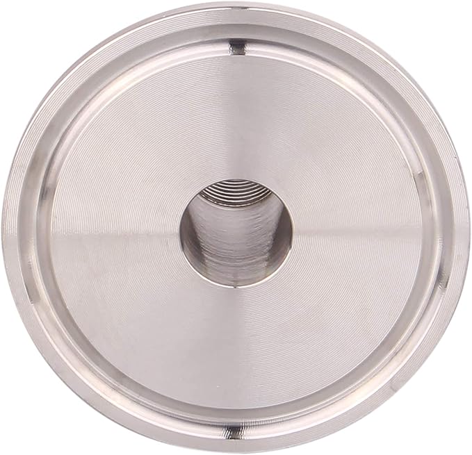 DERNORD Sanitary Female Threaded Pipe Fitting to 1.5 Inch Tri Clamp (Pipe Size: 1/4" NPT （1.5 Inch Tri clamp）)