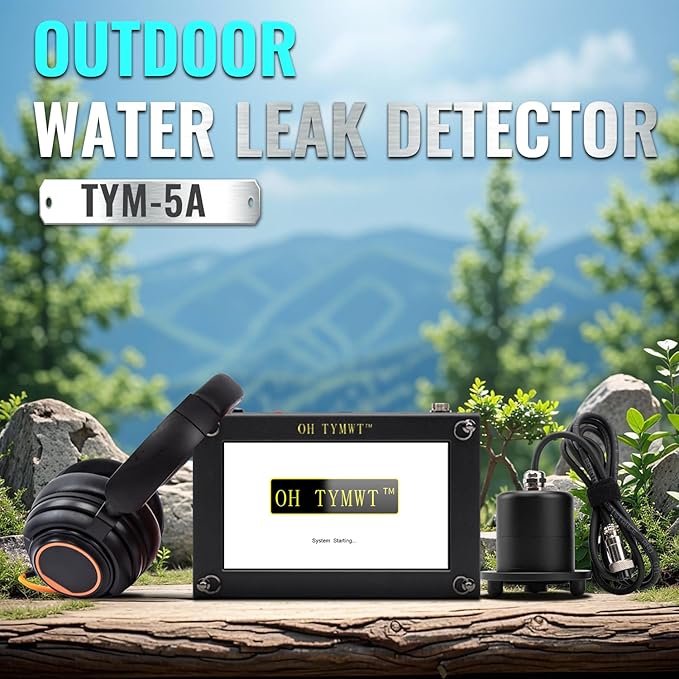 TYM-5A Pressure Pipe Leak Detector - Acoustic Detection Technology for Water Supply/Heating System Leak Location