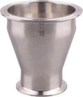 DERNORD Sanitary Fitting Reducer Fitting SUS304 Tri Clamp Ferrule Style 4" Tube OD to 2-1/2" Tube OD