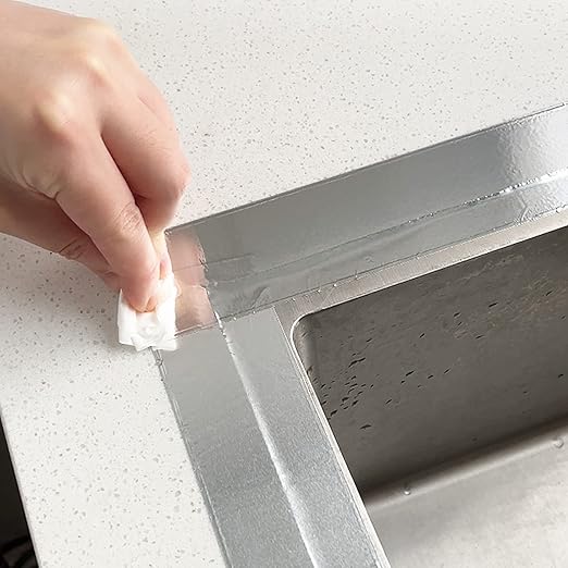 TAPEBEAR Aluminum Foil Tape, Aluminum Air Duct Tape, Withstand 80°C to 100°C, Heat Resistant Tape Insulation Tape for HVAC, Sealing & Patching, Metal Repair, 2inch x 50yard