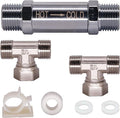 Sensor Valve for Instant Hot Water Recirculating Pump System Upgraded Brass Instead of Stainless Steel and Plastic Versions Compatible With 500800 500805 Replace The Swivel Joints 367010 595926