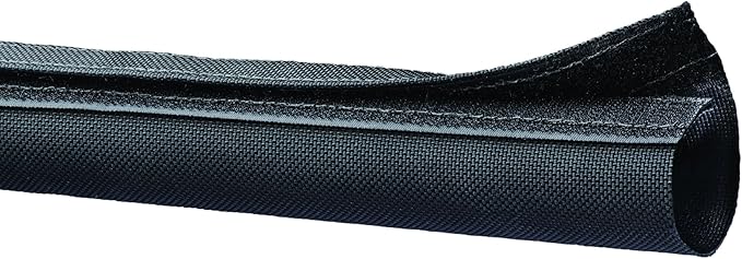 Electriduct 4.5 Inch HVAC Protective Sleeve Wrap Around Existing Foam Insulation UV Weather Resistant Outdoor Pipe Protection Cover for Heat Pump A/C Air Conditioning Copper Line Sets - 6 Feet