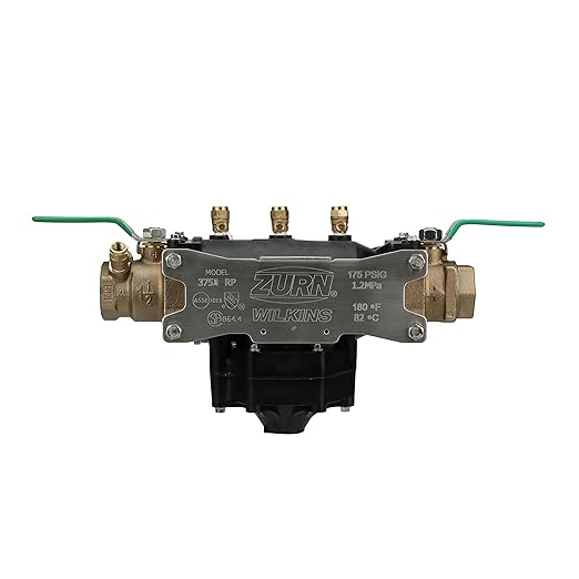 Zurn Wilkins 112-375XL 1-1/2" 375XL Reduced Pressure Principle Backflow Preventer