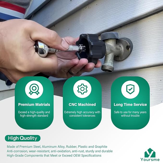 630-8500 Wall Hydrant Complete Service Repair Kit Replaces for 300, 400 & 500 Series Mansfield Style Hydrants and 300 & 400 Series Wall Hydrants