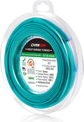 Chanzon 3:1 Ratio 1/4" (6.4mm) Heat Shrink Tubing - Marine Grade Waterproof Adhesive Lined - 8Ft Roll (2.5M Total Length) Green Polyolefin Sleeving Wrap Shrinking 3 to 1 Ratio 1pcs