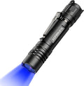 365nm UV Flashlight, Sofirn SF16 Rechargeable Powerful UV Flashlight with Tail Switch for Detecting Pet Dog Urine, Unveil Invisible Stains, High Definition Pure Ultraviolet（Battery Included）