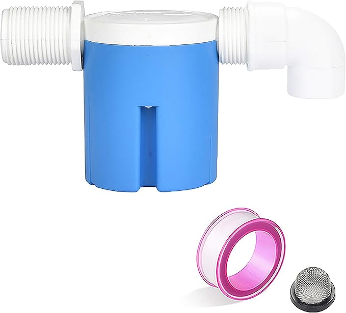 3/4" Automatic Water Level Control Valve - Inside Type, Side Inner Auto Float Valve for Water Tank, Solar Energy, Auto Pot, Aquarium