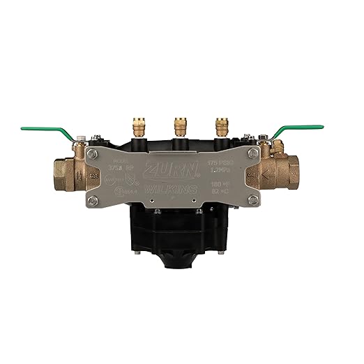 Zurn Wilkins 114-375XL 1-1/4" 375XL Reduced Pressure Principle Backflow Preventer