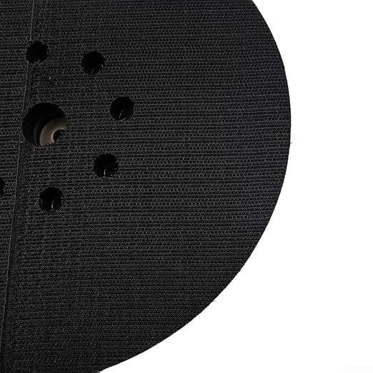 Drywall Sander Backing Pad 9 Inch Sanding Disc Support Plate with 8 Holes Hook&Loop Grinding Polishing Sanding Disc Foam Cushioned Base Mount for Dustless Sanding System Attachment(Soft Spong)