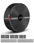 NAOEVO 14 Gauge Wire 2 Conductor Electrical Wire, 14 AWG Stranded PVC Cord, 12V Low Voltage/Tinned Copper/Flexible Cable for Automotive Wiring, Lamp Cord, Marine Cable (50FT)