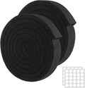 2 Rolls Air Conditioner Window Seal, 1''X2''X 6.5 Ft Non-Adhesive Foam with White Points, Air Conditioner Foam Insulation for Door/Window Seal, Total 13FT