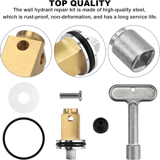 Wall Hydrant Repair Kit, Fits for Zurn HYD-RK-Z1321-CXL Z1321-CXL/ Z1320-CXL