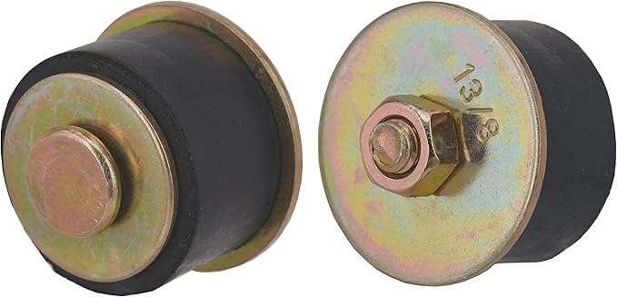 Automotive 4 pcs 1-3/8 inch to 1-1/2 inch Neoprene Expansion Plug 34mm-38mm Rubber Freeze Plug, Replace 570-008 02602