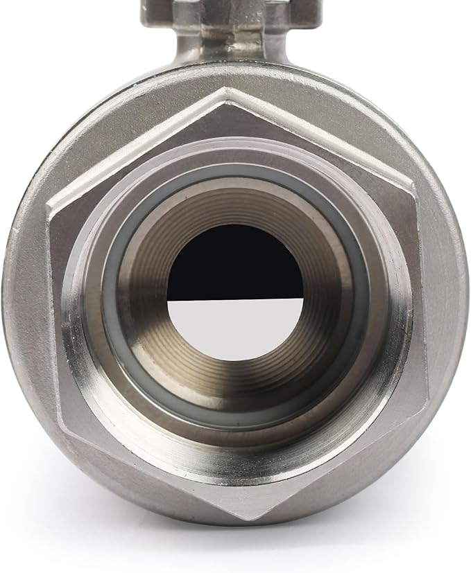 U.S. Solid 2" Motorized Ball Valve with US Plug 110VAC Stainless Steel Electrical Ball Valve,Auto Return, Normally Closed, IP65(8-PACK)