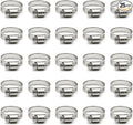 Hose Clamp, 25 Pack Stainless Steel Worm Gear fuel line hose clamps, 16-25mm (5/8-1 inch)