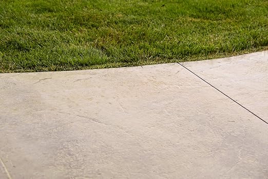 Stamped Concrete Sealer - Clear, Water-Based, Satin Finish for Decorative Concrete - 1 Gallon