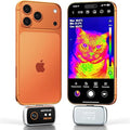 GW340 Thermal Camera for iPhone/Android/Tablet, 512x384 Super IR Resolution, Thermal Imager iOS 17/16/15 Series & iPads USB-C Port, 256x192 IR Resolution Home Inspection, HVAC, Automotive -4°F~752°F
