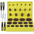 386 PCS Metric FKM Viton O Ring Kit 30 Sizes Fluorocarbon Oring Assortment Set for Automobiles Engines Cylinders Hydraulic Plumbing Faucets Assorted Chemical More Resistant Oil and Heat 75 Duro