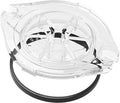 SPX1250LA Strainer Cover with Gasket Compatible with Hay-ward Max-Flo SP1800X & SP2800X Series Pool Pump,for Easy Cleaning of The Pump Basket (Kit Includes:Clear Cover SPX1250L & Gasket SPX125T)