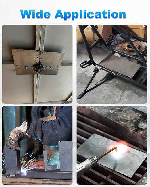 Rocaris 1/4 Inch A36 Steel Plate Hot Rolled, Steel Base Plate for Construction Boards, Structure Support, Weldable Square and Industrial (16" x 12", 1PC)