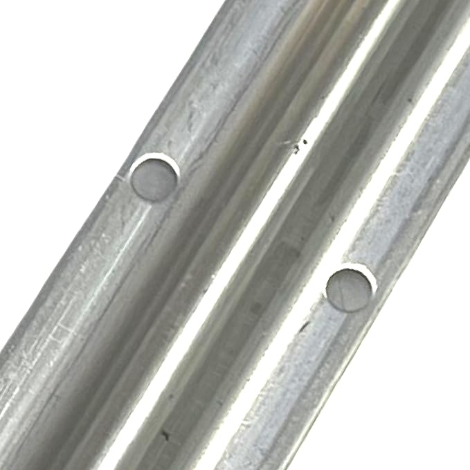 Screw on Track Cover for Sliding Patio Glass Doors | Fix Sliding Glass Door Repair Door Track Cover Replacement Hardware Repair Stainless Steel - Screws NOT Included (2 Feet)