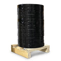 8NET Steel Strapping Band, 3,080' Length x 1/2'' Width x 0.020'' Thickness (1,170 lbs Break Strength), Cut Resistant Pallet Banding, Heavy Duty Metal Strap (12 Rolls)