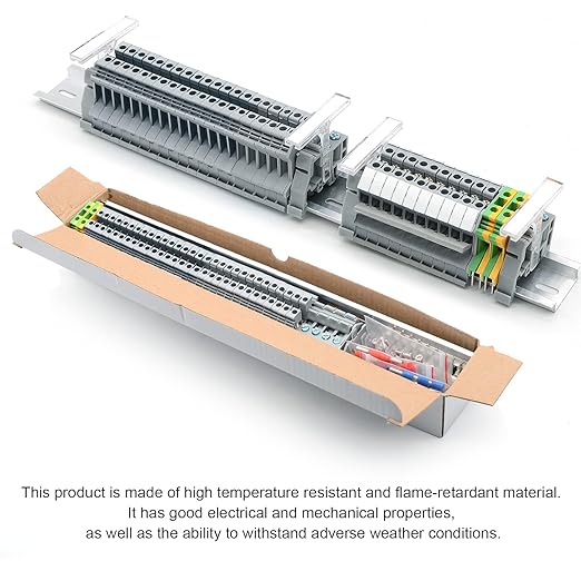 Terminal Block Kit, Rail Type Voltage Terminal, Rail Combined Terminal Block